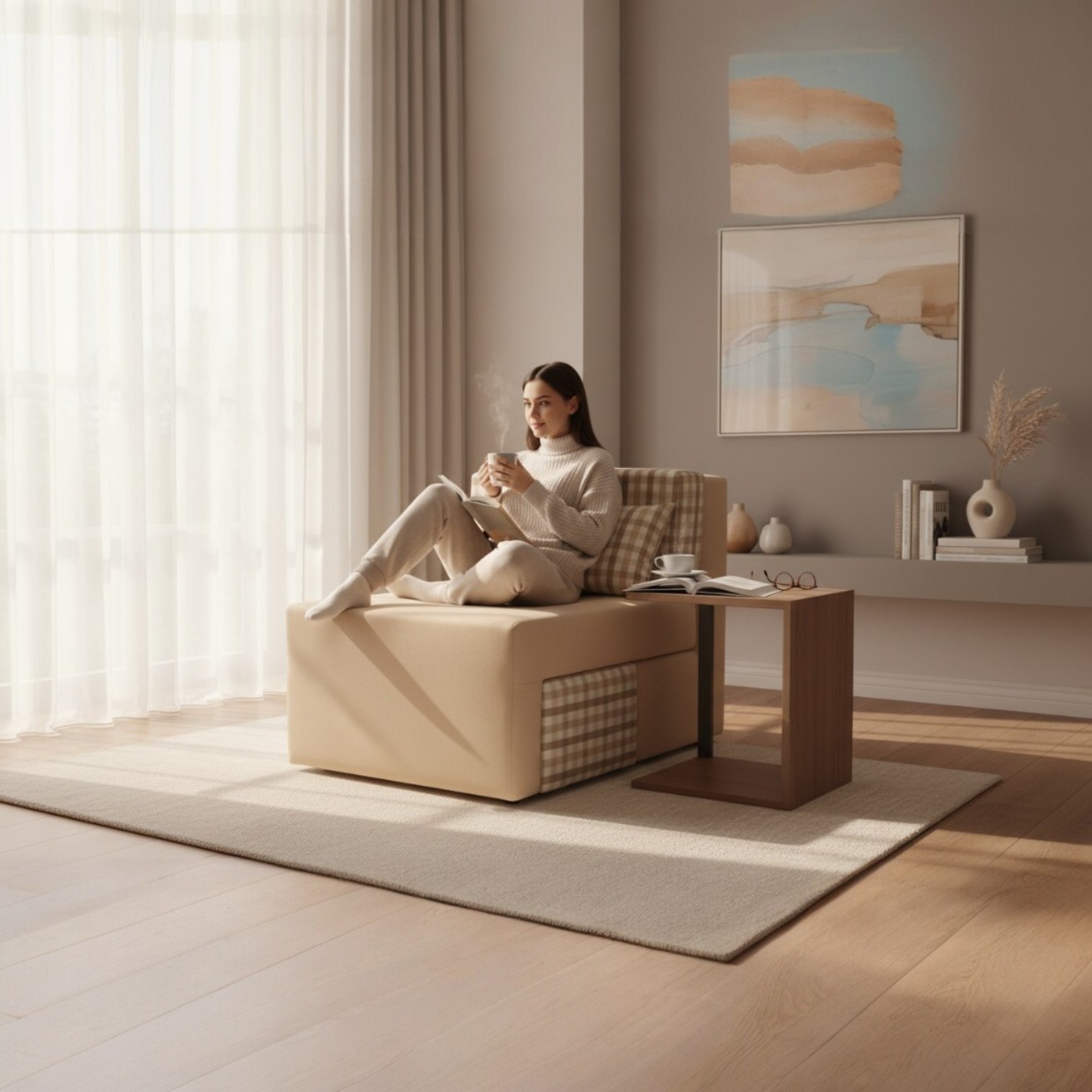 Poltronas e sof&aacute;s inteligentes Casa Selu